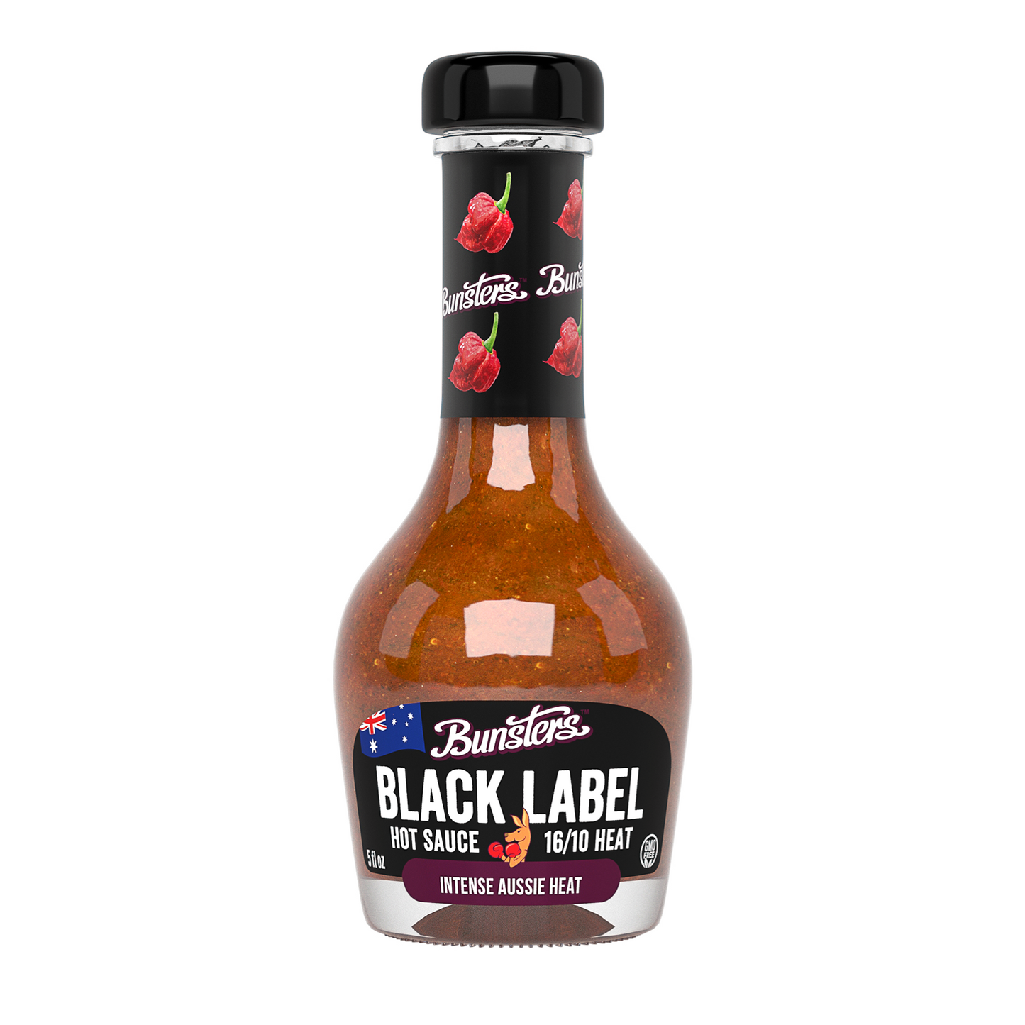 Bunsters Black Label 16/10 Hot Sauce