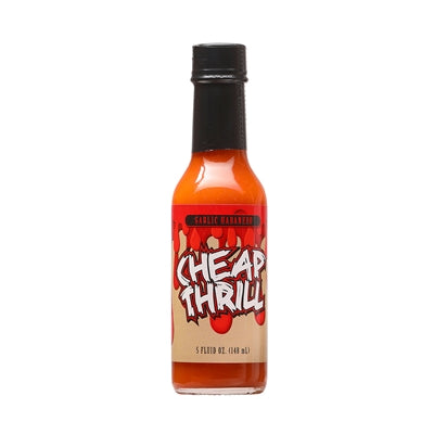Cheap Thrill Garlic Habanero Hot Sauce