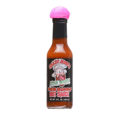 Crazy Jerry's Brain Damage Mind Blowin Hot Sauce