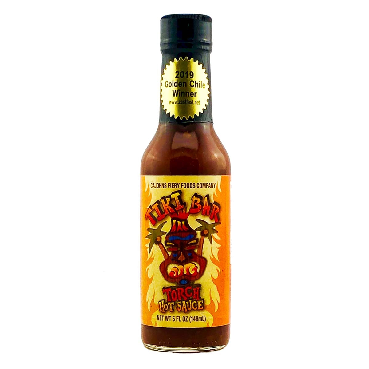 Cajohn's Tiki Bar Torch Hot Sauce