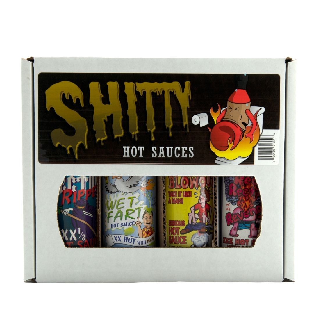 Shitty Hot Sauces Gift Box