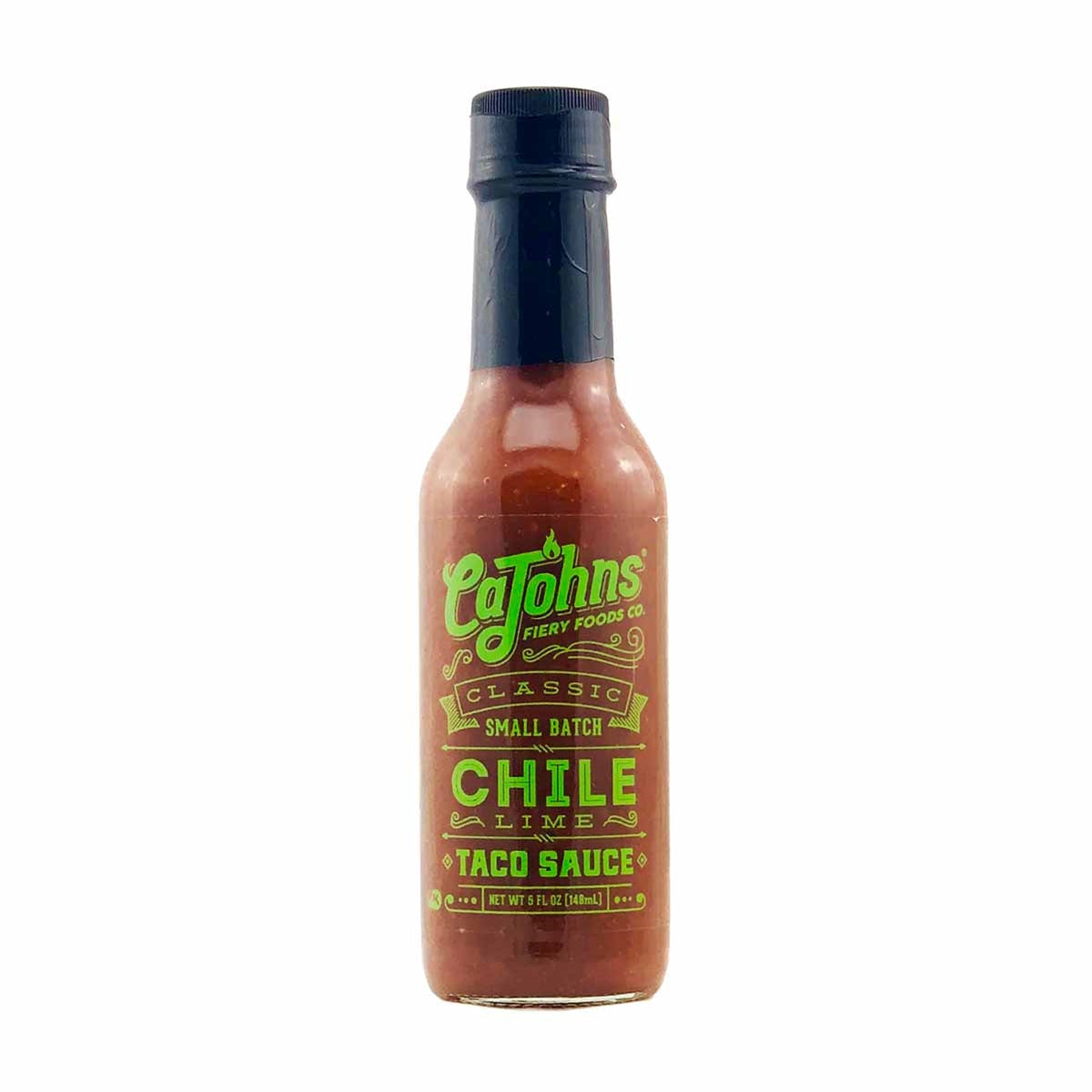 Cajohn's Classic Chile Lime Taco Sauce