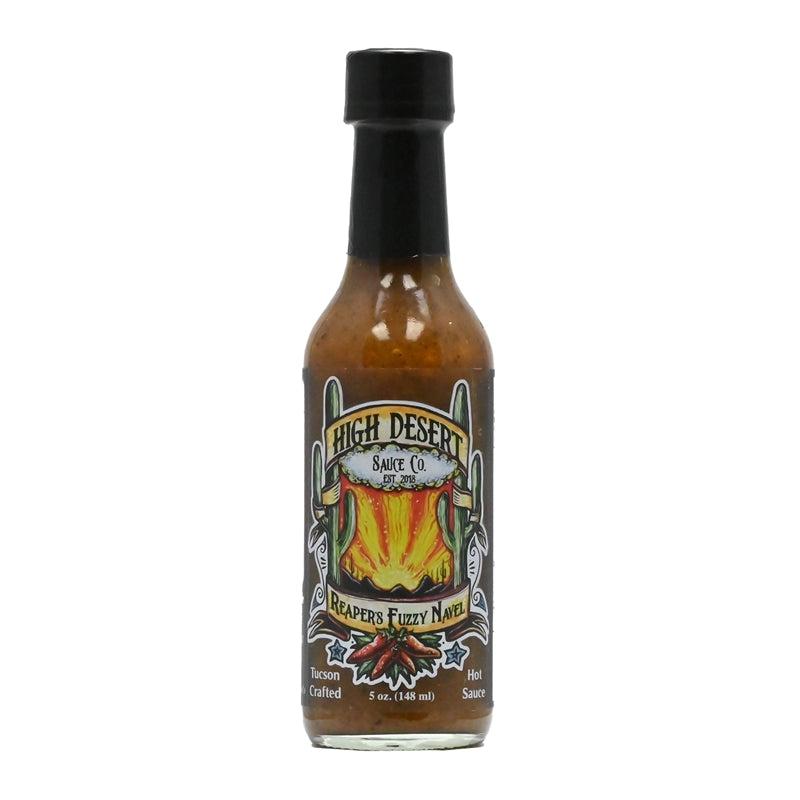High Desert Sauce Co. Reaper's Fuzzy Navel Hot Sauce