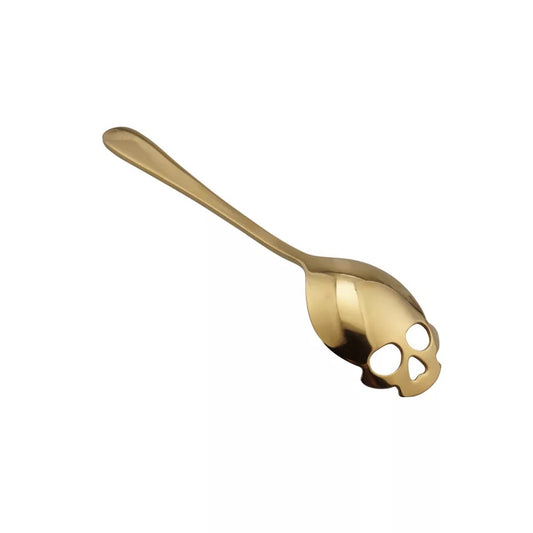 Gold Skull Spoon