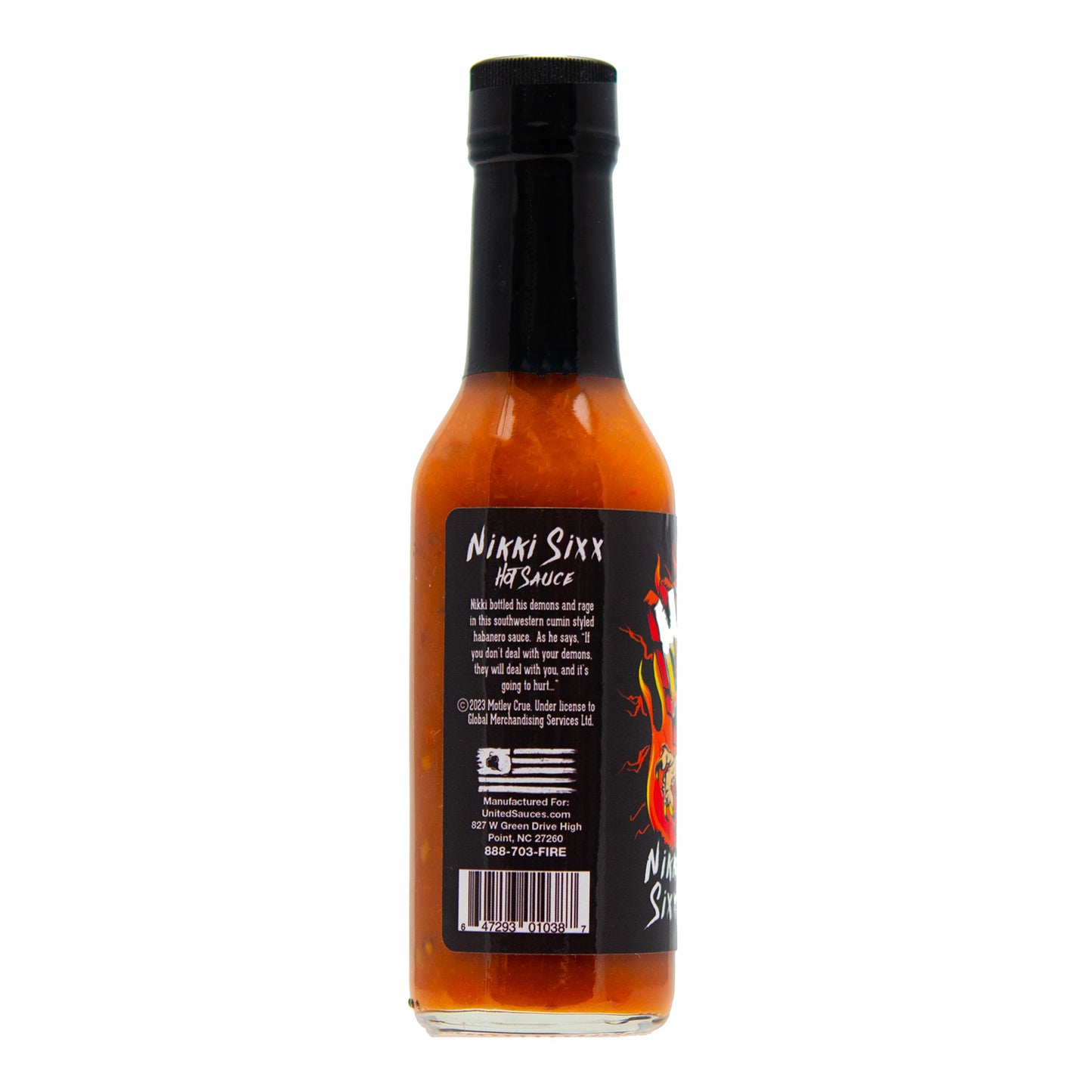 Mötley Crüe Nikki Sixx Hot Sauce