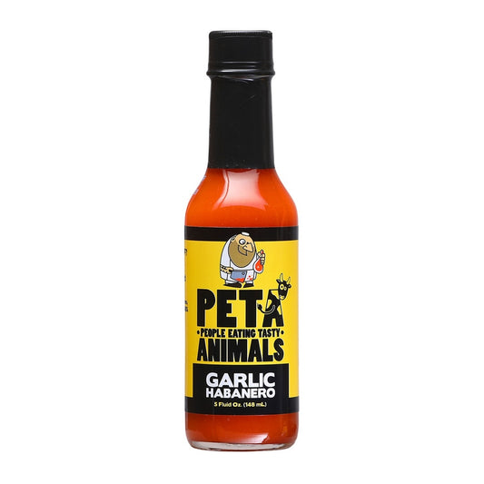 PETA – People Eating Tasty Animals Garlic Habanero Hot Sauce