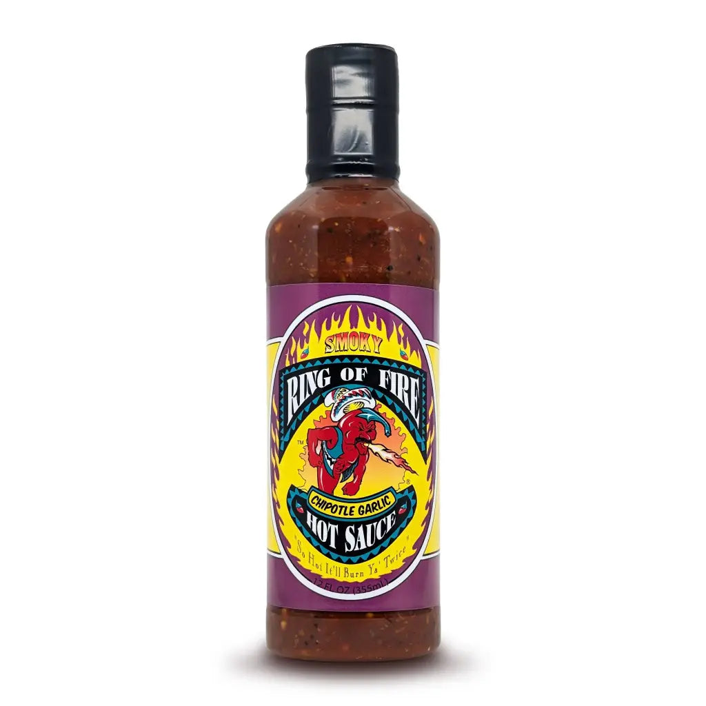 Ring of Fire "Smoky" Chipotle Garlic Hot Sauce