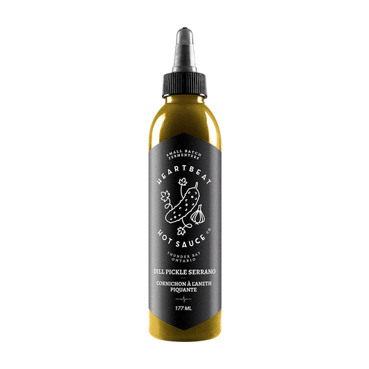 Heartbeat Hot Sauce Co. Dill Pickle Serrano Hot Sauce