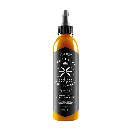 Heartbeat Hot Sauce Co. Caribbean Style Mango Habanero Hot Sauce