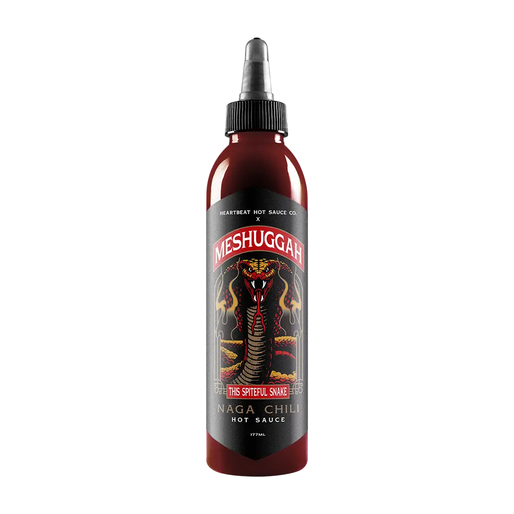 Heartbeat x Meshuggah - Naga Chili Hot Sauce