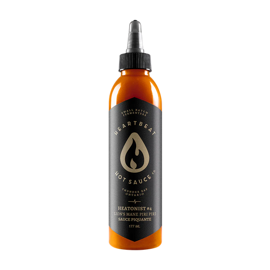 Heartbeat Hot Sauce Co. Lion's Mane Piri Piri Hot Sauce