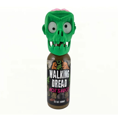 Walking Dread Hot Sauce with Zombie Face