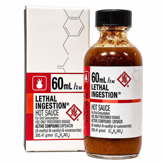 CaJohns Lethal Ingestion Hot Sauce