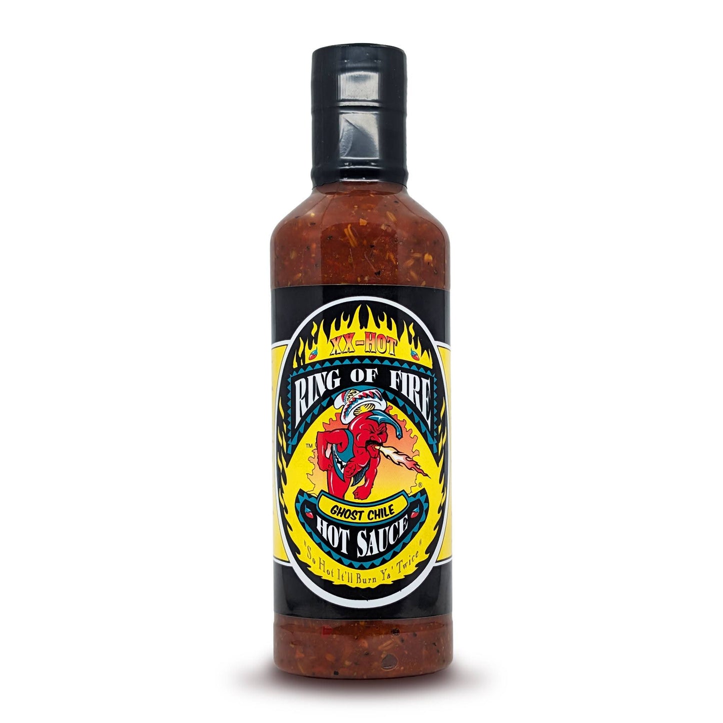 Ring of Fire "XX-Hot" Ghost Chile Hot Sauce