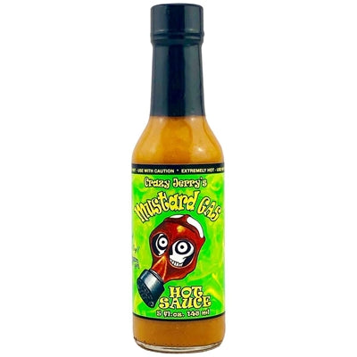Crazy Jerry's Mustard Gas Hot Sauce