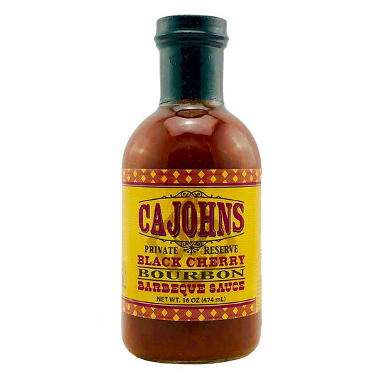 Cajohn's Black Cherry Bourbon Barbecue Sauce