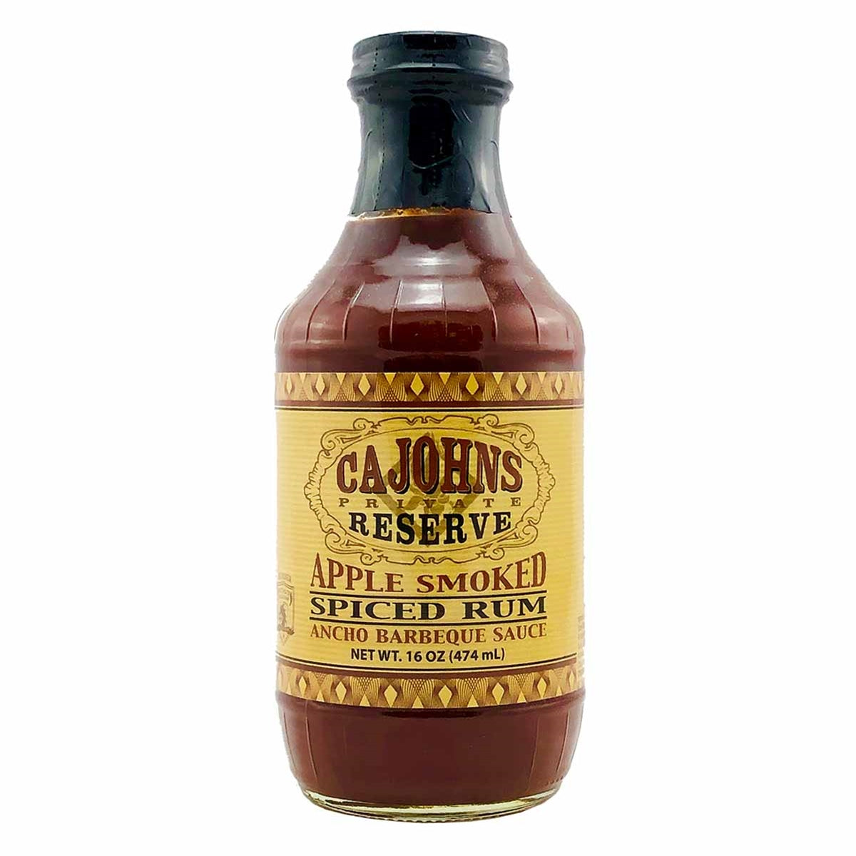 Cajohn's Apple Smoked Spiced Rum Ancho Barbeque Sauce