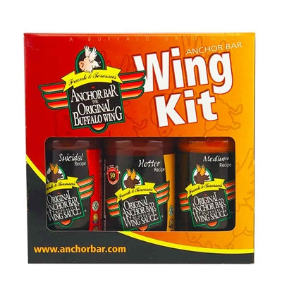 Anchor Bar Buffalo Wing Sauce Wing Kit