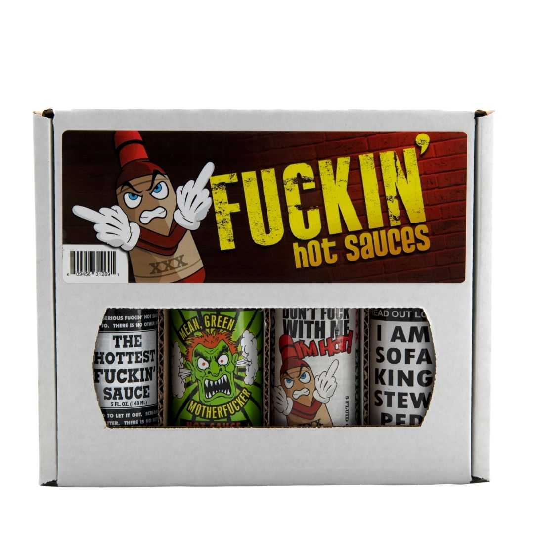 Hot Fuckin' Sauces Gift Box