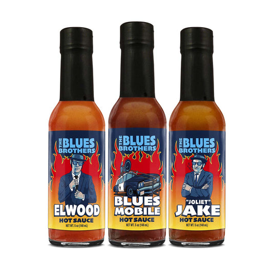 Blues Brothers Hot Sauce 3 Pack