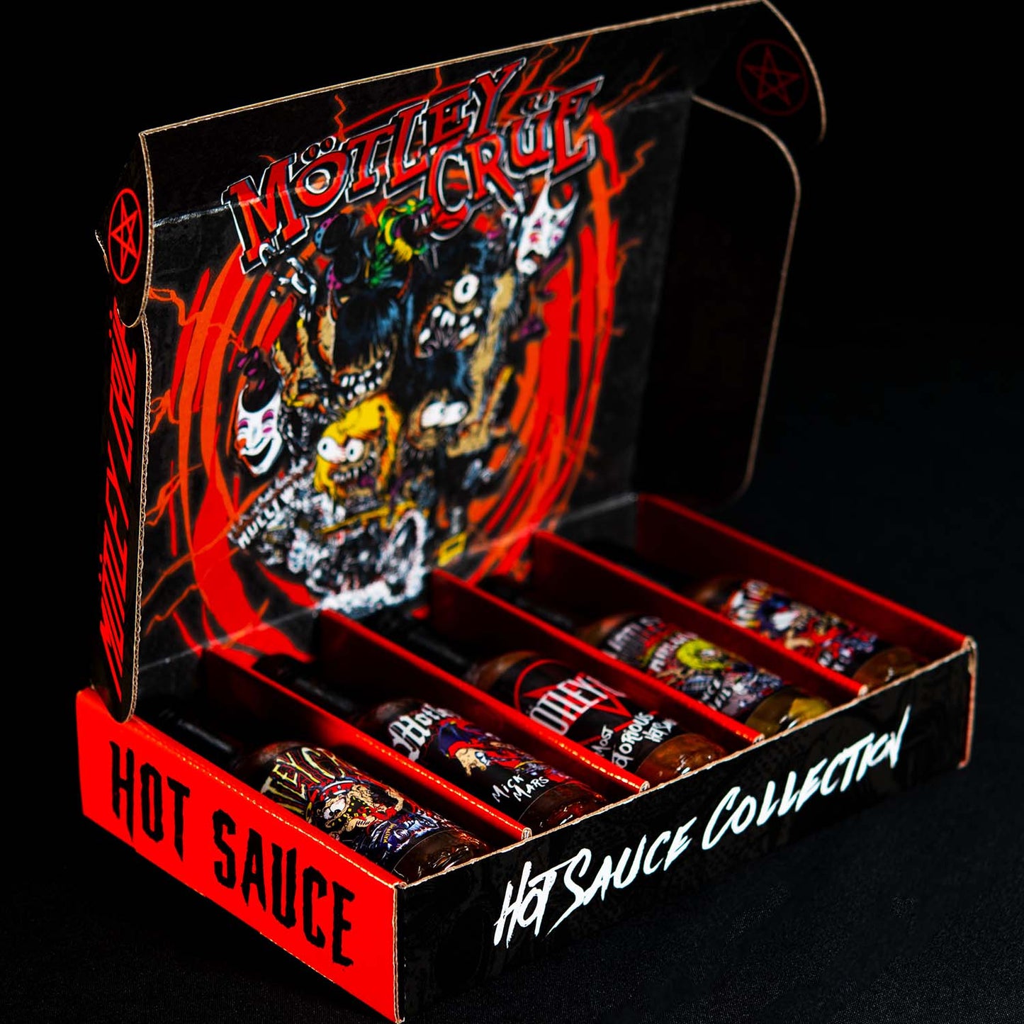 Mötley Crüe the Most Notorious Hot Sauce Collection