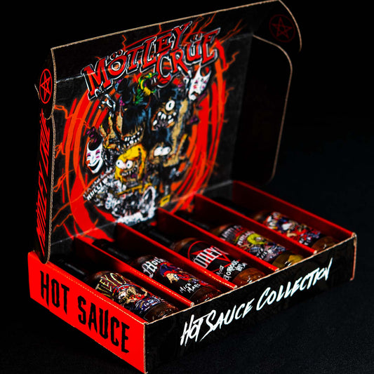 Mötley Crüe the Most Notorious Hot Sauce Collection