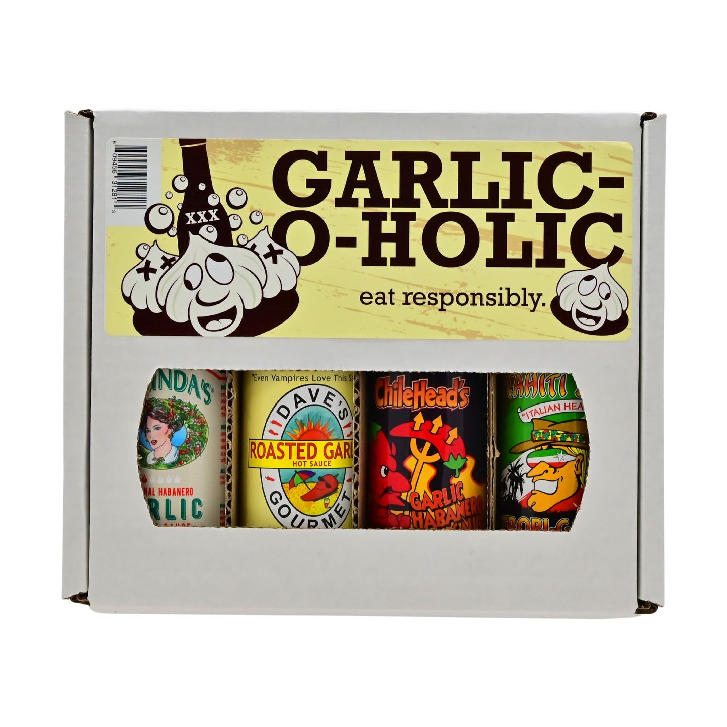 Garlic-O-Holic Hot Sauce Gift Box